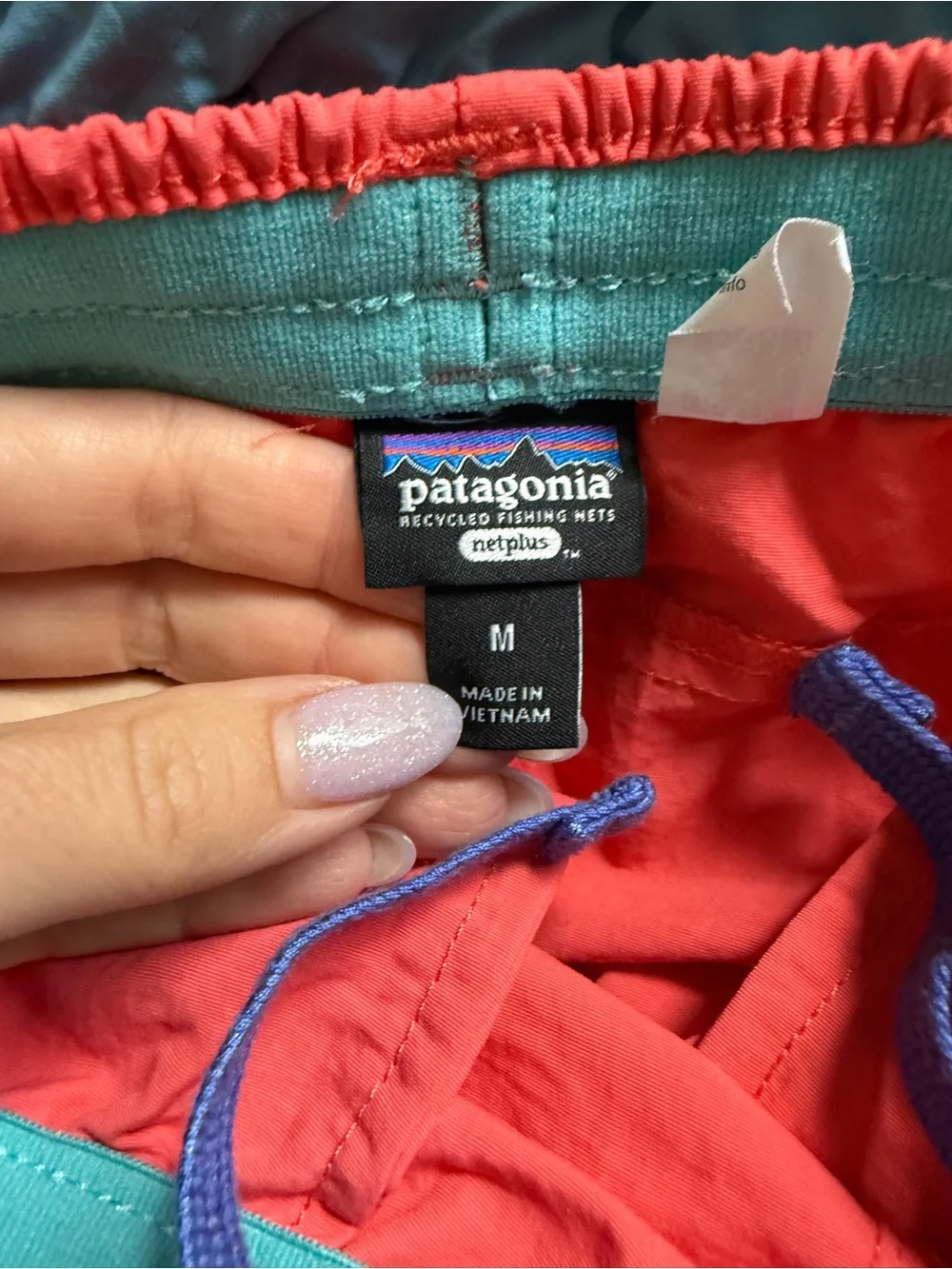 Patagonia kids Coral Athletic Elastic-Waist Shorts